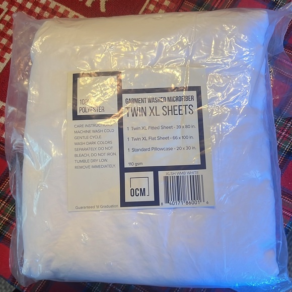 Twin XL Sheet Set - New in Package - Picture 2 of 2